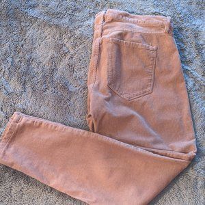 Banana Republic 27P Pink Skinny Stretch Corduroy Pants - 25" Inseam